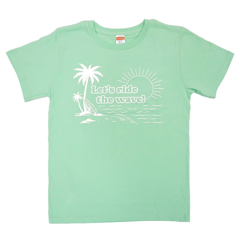 �Х��� the wave T����� ���״���Ϥ������Ͱƥǥ����� �����ߥۥ磻�� G-S(Cotton T-Shirt)