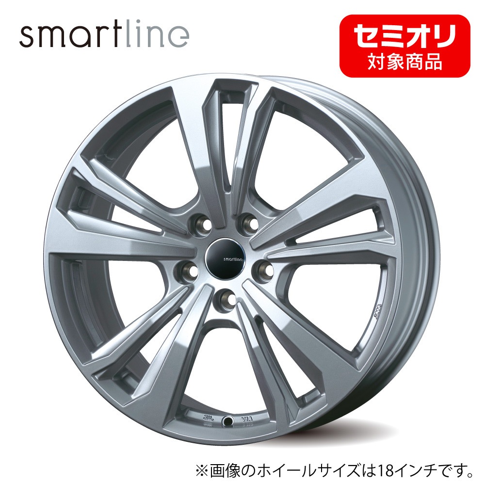 smartline 365 17x7.5(29)112-5H 66.6φ[シルバー] | smartline | タスカル for ...