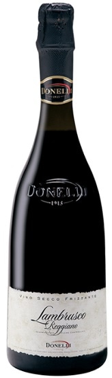 ランブルスコ レッジャーノ セッコ “スカリエッティ ボトル” N.V. ドネリ 赤泡 750ml
