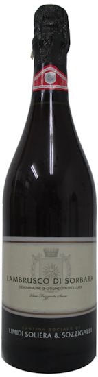 ランブルスコ ディ ソルバーラ N.V. カンティーナ ソチアーレ ディ リミディ 赤泡 750ml