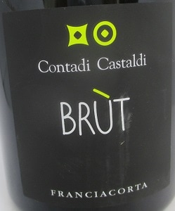 フランチャコルタ ブリュット N.V. コンタディ カスタルディ 泡 750ml