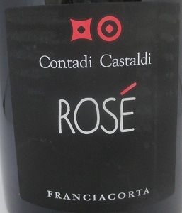 フランチャコルタ ロゼ N.V. コンタディ カスタルディ 泡 750ml