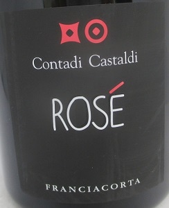 フランチャコルタ ロゼ N.V. コンタディ カスタルディ 泡 750ml