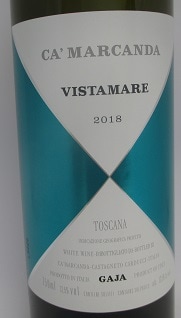 ヴィスタマーレ 2018 カ マルカンダ (ガヤ) 白 750ml |ワインショップ