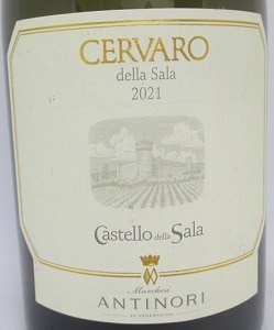 チェルヴァロ デッラ サラ 2021 カステッロ デッラ サーラ 白 750ml