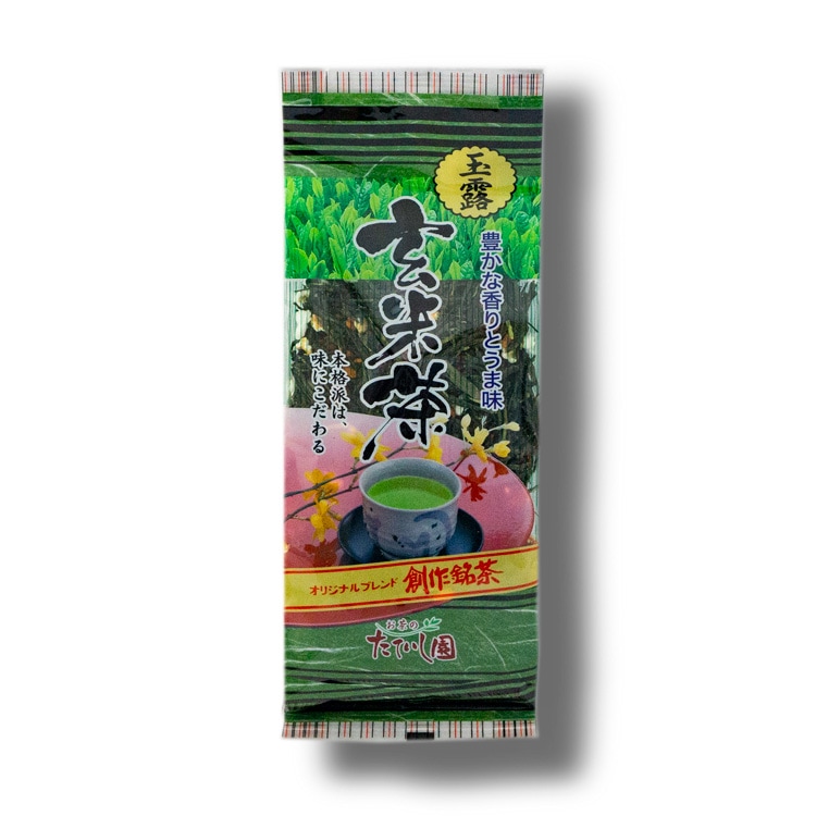 玉露玄米茶　180ｇ（緑）