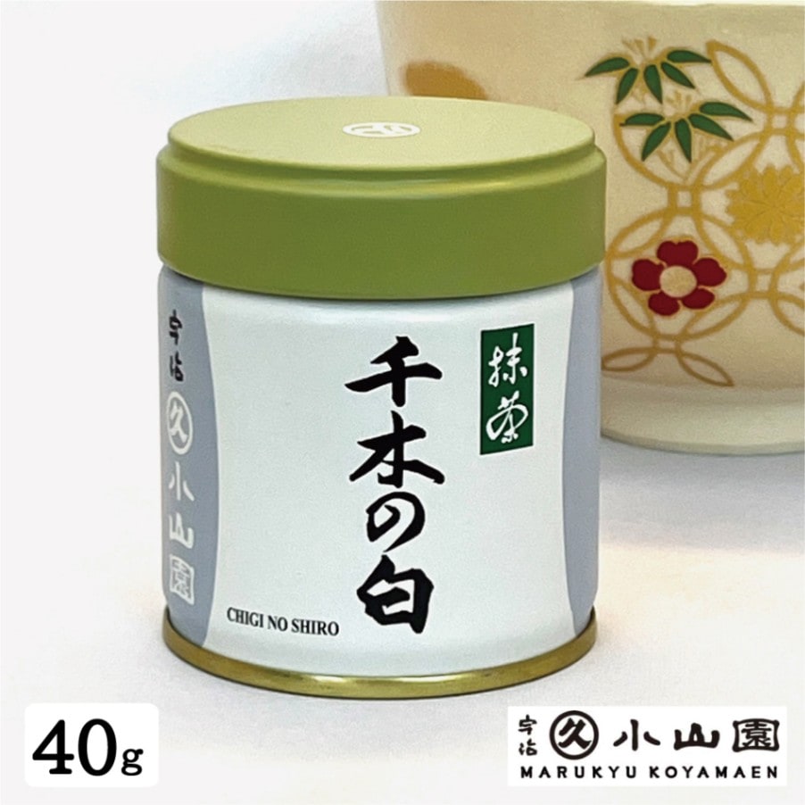 【抹茶】千木の白40ｇ 宇治 丸久小山園