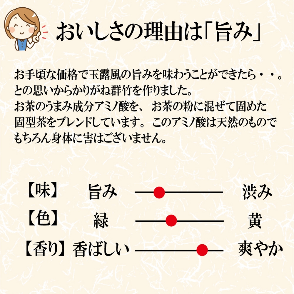 群竹200gと白折200gセット【包装】