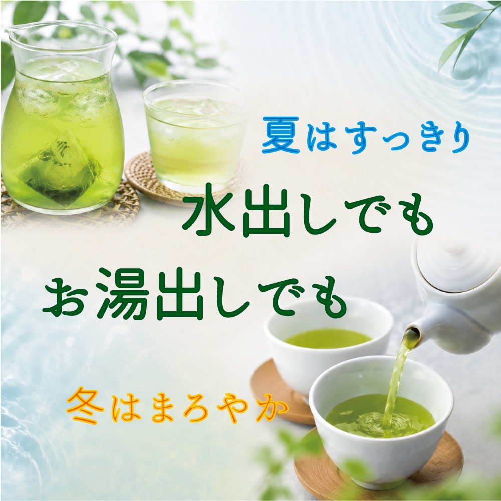 抹茶入 緑茶 ティーバッグ (急須・水出し両用）5g×40パック メール便 送料無料 濃い 旨み まろやか 500ml ボトル に1パック