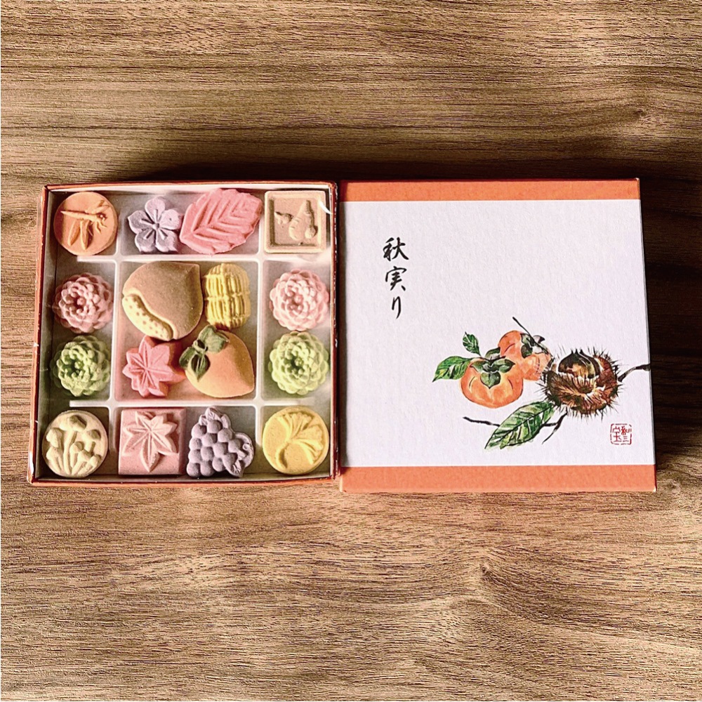 和三盆 千代箱 秋実り(あきみのり) さぬき和三盆糖 16個 ばいこう堂 茶道 干菓子 四国