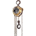 象印　ホイストマン小型軽量チェーンブロック２５０Ｋｇ HMK2525 [124-2580] 【手動チェンブロック】[HM-K2525]