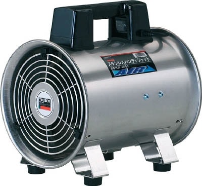 ＴＲＵＳＣＯ　ハンディジェット　ステンレス製　ハネ外径２００ｍｍ HJF200S [298-5624] 【送風機】[HJF-200S]