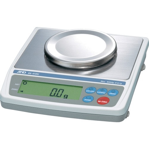 Ａ＆Ｄ　パーソナル電子天びんハイレゾリューション０．１ｇ／４０００ｇ EK4100I [324-8739] 【はかり】[EK4100I]