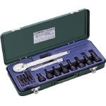 ＴＯＮＥ　ヘキサゴンレンチセット　１５ｐｃｓ AH4133 [369-7258] 【インパクト用ソケットレンチ】[AH4133]
