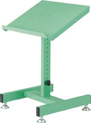 【メーカー直送：代引不可】ＴＲＵＳＣＯ　ワークサポートスタンド　ＹＧ色 WS1YG [414-5747] 【昇降式作業台】[WS-1-YG]