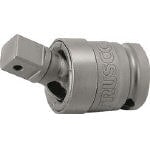 ＴＲＵＳＣＯ　インパクト用ユニバーサルジョイントショートタイプ（凹凸１９．０） TUN6S [421-7438] 【インパクト用ソケットレンチ】[TUN6S]
