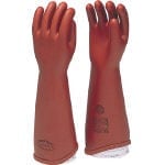 （限定特価8）ワタベ　電気用ゴム手袋ＮＵ型大 540L [429-9639] 【耐電保護具】[540-L]