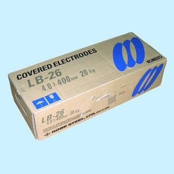 神戸製鋼 溶接棒　LB-26 4.0Φ　20Kg 1箱（5kg X 4箱入り）【LB26】 写真は代表画像になります。ご了承下さい。