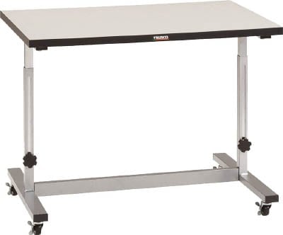 【メーカー直送：代引不可】ＴＲＵＳＣＯ　軽量作業台　９００×６００ｍｍ　ニューグレー TWT0960NG 【昇降式作業台】[TWT-0960-NG]