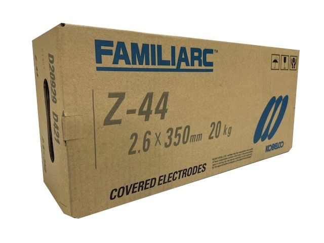 (在庫あり)神戸製鋼　溶接棒　Z-44 2.6Φ 20kg (5kgX4箱）【Z44】【ゼロード44】【ZERODE】