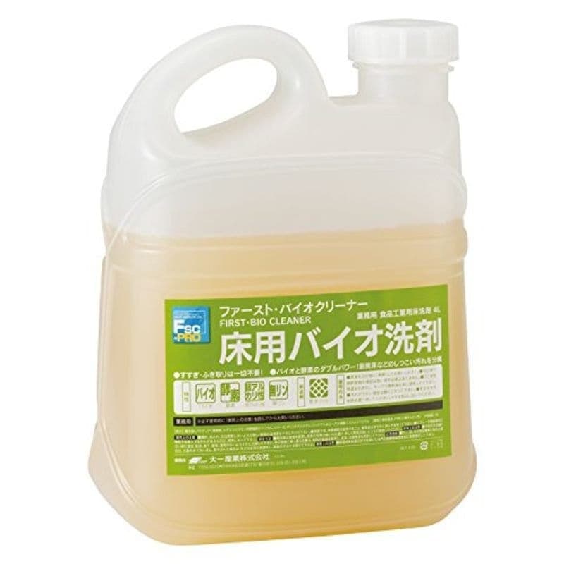 大一産業 ファースト バイオクリーナー 床用バイオ洗剤 4L【洗浄/洗剤】