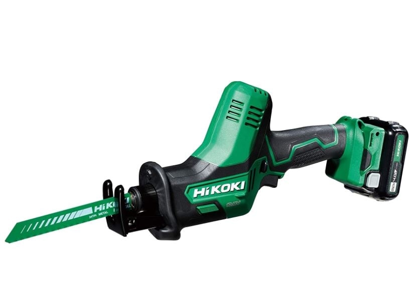 HiKOKI(ハイコーキ)10.8V コードレスセーバソー CR12DA(LS)※蓄電池・充電器・ケース付