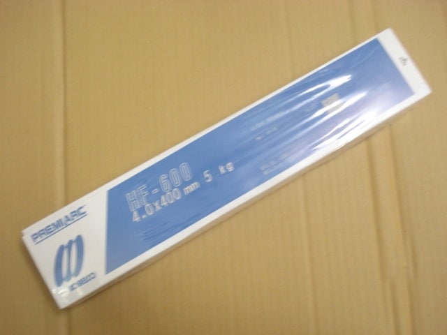 神戸製鋼　硬化肉盛用溶接棒　HF-600 3.2Φ　20Kg  注意　写真は代表画像になります。ご了承下さい。