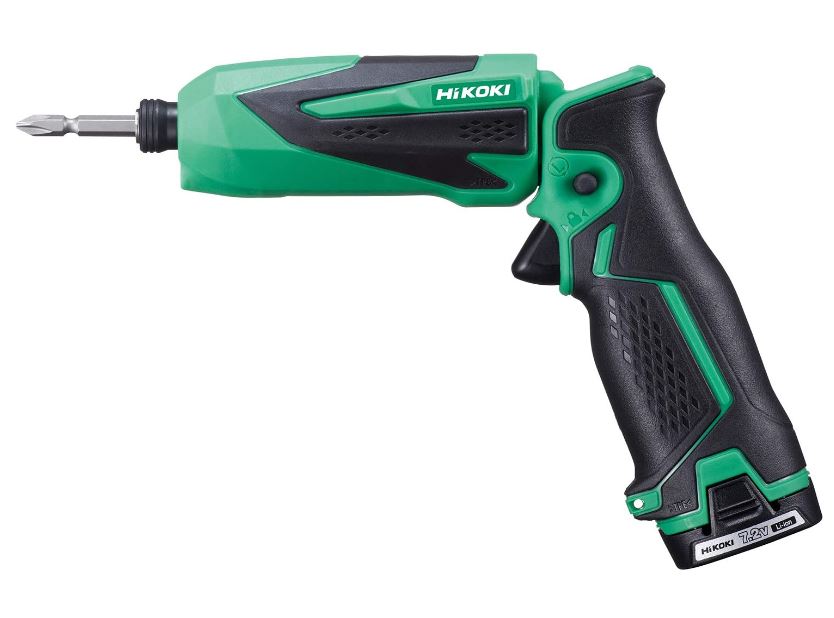 (在庫あり　限定特価)HiKOKI(ハイコーキ)　7.2V コードレスインパクトドライバ　1.5Ah　WH7DL(2LCSK)※バッテリー2個・充電器・ケース付