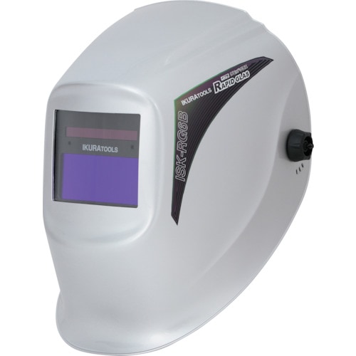 育良 育良精機 ラピッドグラス ISK-RG6B(ISKRG6B) 【溶接用品/溶接面】