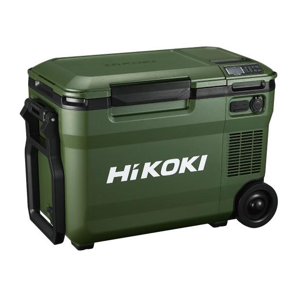 (限定特価)HiKOKI（ハイコーキ）18V コードレス冷温庫 フォレストグリーン25L UL18DBA(WMGZ) ※ マルチボルト蓄電池1個付(充電器別売)充電機能付き【DIY/電動工具/アウトドア/冷温/スポーツ】