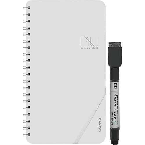 【メーカー直送：代引不可】欧文印刷　nu board LIGHT (ヌーボード・ライト)  グレー NULT01GY04 【予定管理/文房具】