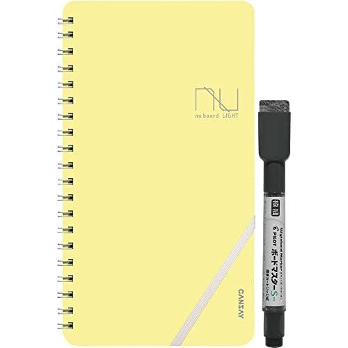 【メーカー直送：代引不可】欧文印刷　nu board LIGHT (ヌーボード・ライト)  イエロー NULT01YW04 【予定管理/文房具】