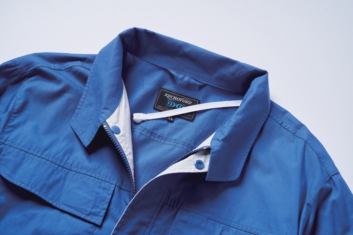 空調服 長袖ブルゾン（ウェアのみ） ターコイズブルー 5L