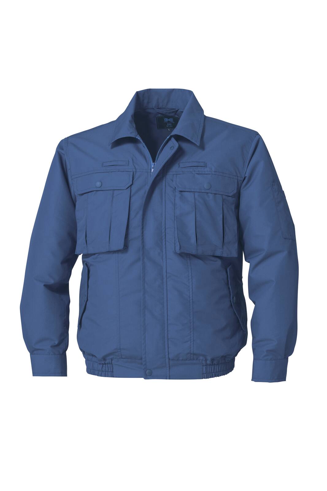 【メーカー直送・代引不可】【空調服】　制電長袖ブルゾン(フルハーネス対応)（ウェア、休止フック2個付） ネイビー M [KU92100N80S2] 空調服 制電長袖ブルゾン(フルハーネス対応)（ウェア、休止フック2個付