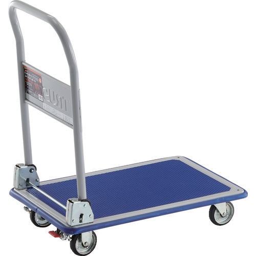 ＴＲＵＳＣＯ(トラスコ中山)　プレス製台車　ドンキーカート　折りたたみ式７４０×４８０　ストッパー付 101NS [414-4996]