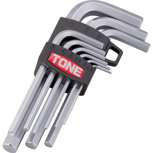 ＴＯＮＥ　マスターツール六角棒Ｌ形レンチセット　AS900 [369-7622]