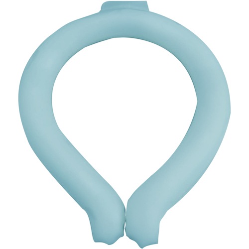 グローバルジャパン　Ｗ　Ｉｃｙ　Ｎｅｃｋ　ブルー　M　(547259) (610-2742)(暑さ対策用品/冷却材/首元/夏物/季節商品/ひんやり/外作業/外仕事)