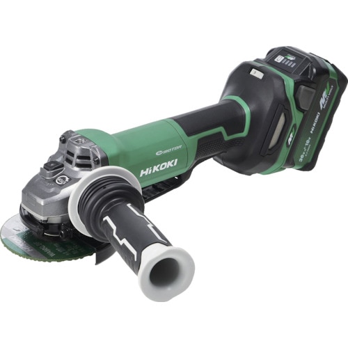 （限定特価）HiKOKI(ハイコーキ) 36V コードレスディスクグラインダ トイシ径100mm パドルスイッチ G3610DD(2XPZ)  ※バッテリー2個、充電器、ケース付き