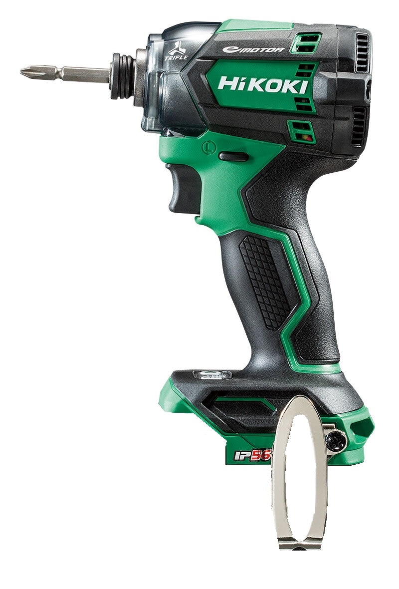 HiKOKI(ハイコーキ) 18Vコードレスインパクトドライバ アグレッシブグリーン WH18DC(NN) 本体のみ (WH18DCNN) ※ビット別売※蓄電池・充電器・バッテリー別売【DIY/電動工具】