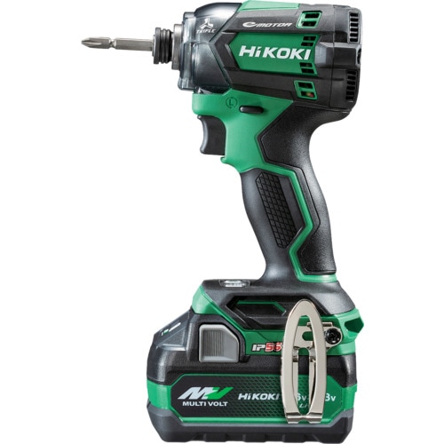 (メーカー直送)HiKOKI(ハイコーキ) 18Vコードレスインパクトドライバ アグレッシブグリーン WH18DC(2XPZ)  (WH18DC2XPZ) ※ビット別売※蓄電池・充電器・バッテリー付【DIY/電動工具】