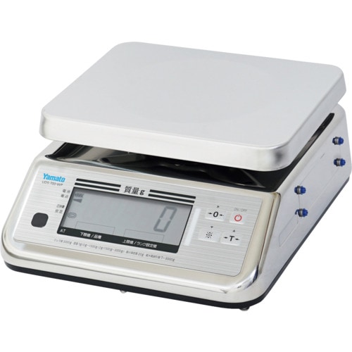 ＹＡＭＡＴＯ　完全防水型デジタル上皿はかり　UDS-700-WPK-3　秤量3kg（1区）(664-6378)※写真は代表写真になります。※ご注文前に使用地域をご確認ください。