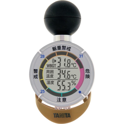 ＴＡＮＩＴＡ　黒球式熱中症指数計　熱中アラーム　ＴＴ－５６２－ＮＧＤ (TT562NGD) (610-2746)