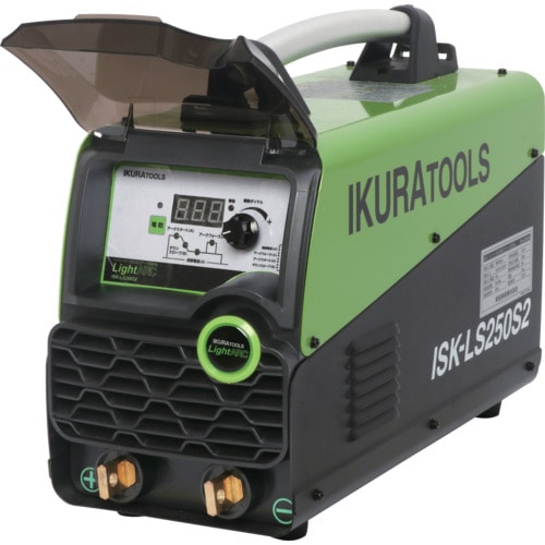 育良精機　育良　ポータブルアーク溶接機　ライトアーク ISK-LS250S2(40083)(ISK-LS250S2)
