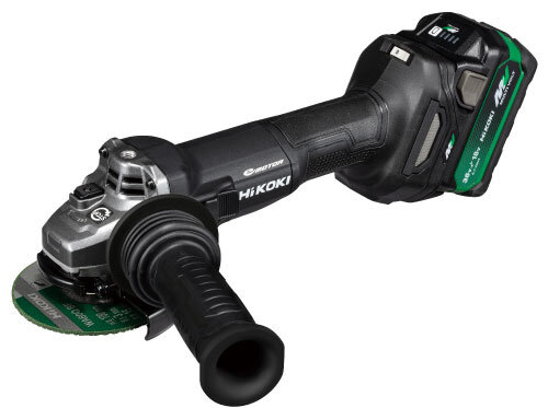 (メーカー直送)(数量限定 切断トイシ+10枚付き) HiKOKI (ハイコーキ) 36V コードレスディスクグラインダ トイシ径100mm G3610DC(2XPBZ)  ※バッテリー、充電器、ケース付（G3610DC(2XPCBZ)+切断トイシ＋10枚、ホイルガード、ホイルナット付【DIY/電動工具/ディスクグラインダ】