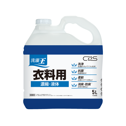 CXS シーバイエス 洗濯王　衣料用　T35086　【洗濯用品/液体洗剤/詰替え用】