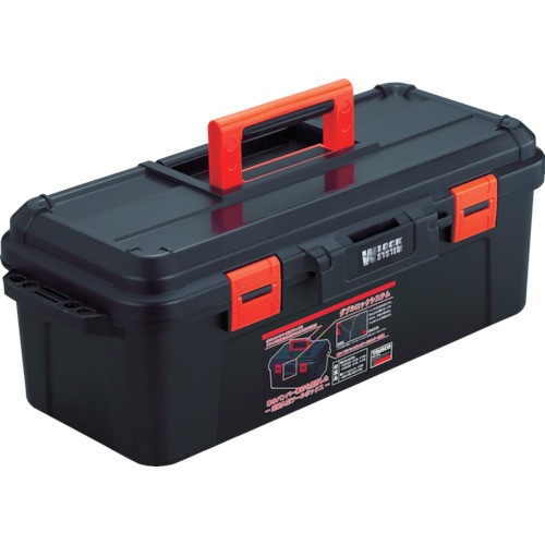 TRUSCO(トラスコ中山)　スーパーハードボックス　全長６２０ｍｍTSHB-620（299-4828） （樹脂製工具箱/持ち運び/収納ボックス）