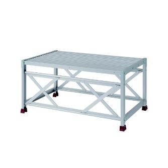 山善 アルミ作業台 YPS-1-10050W(YPS110050W)※画像は代表画像となります。