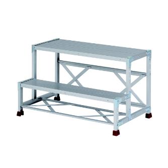 山善 アルミ作業台 YPS-2-10060(YPS210060)※画像は代表画像となります。