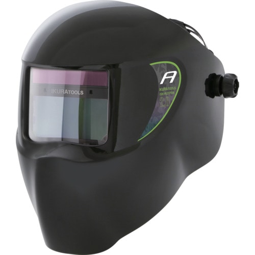 育良 育良精機 溶接面 ラピッドグラス ISK-RGTP2A 液晶式(ISKRGTP2A) 【溶接用品/溶接面】