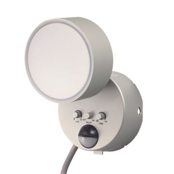 DXアンテナ LEDセンサーライト (1灯型) ACコンセント式 DSLD10D1(S) (センサーライト/ライト)